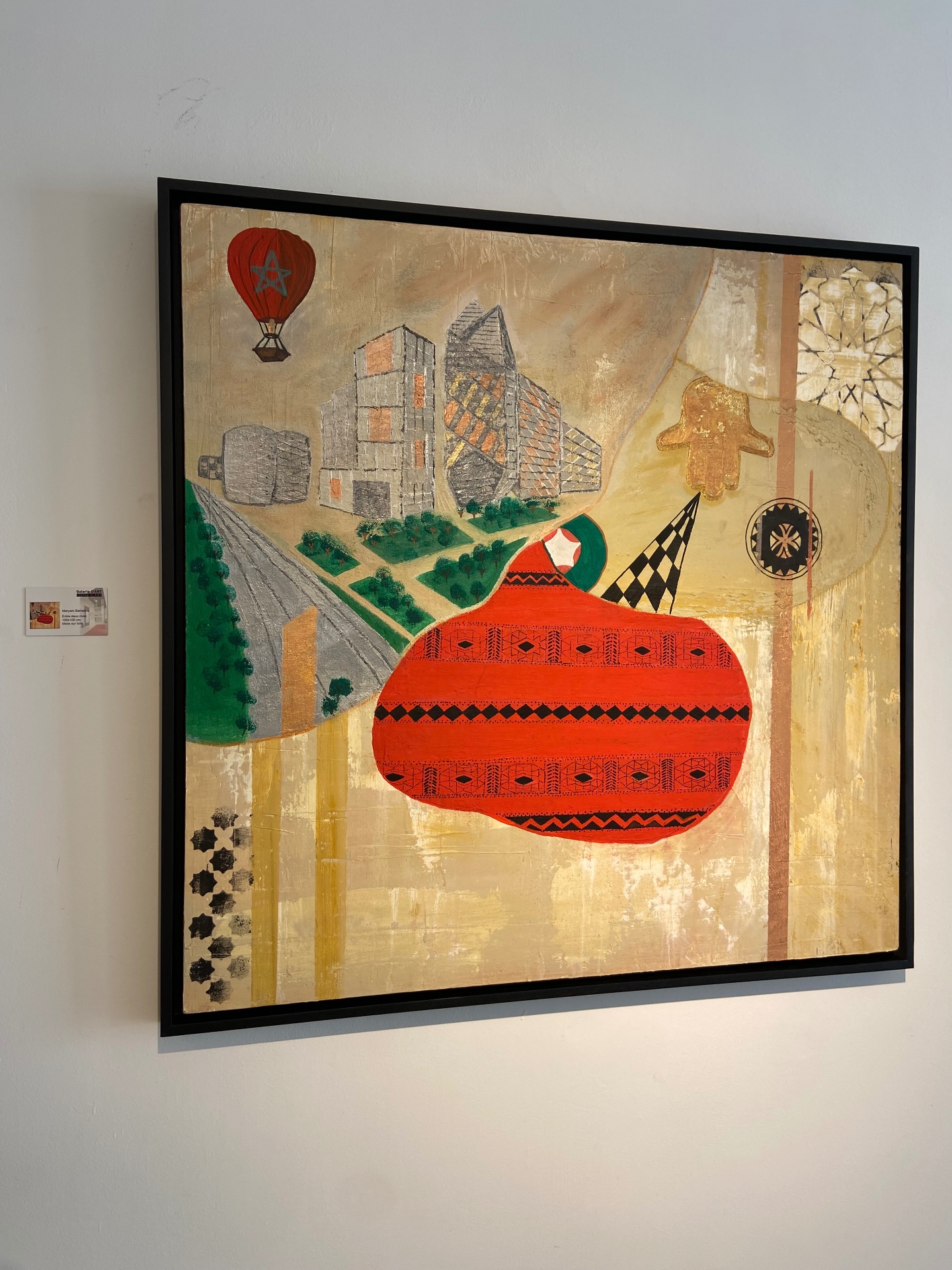 Entre deux rives — peinture de The Euphoric Palette