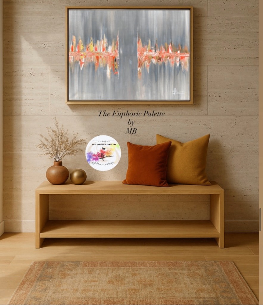 Portail des Échos — peinture de The Euphoric Palette