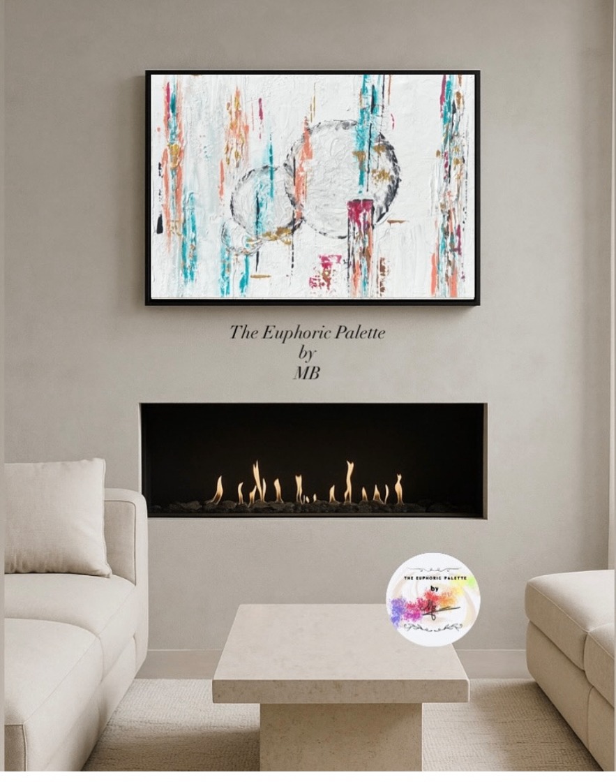 Harmonie en Suspension — peinture de The Euphoric Palette