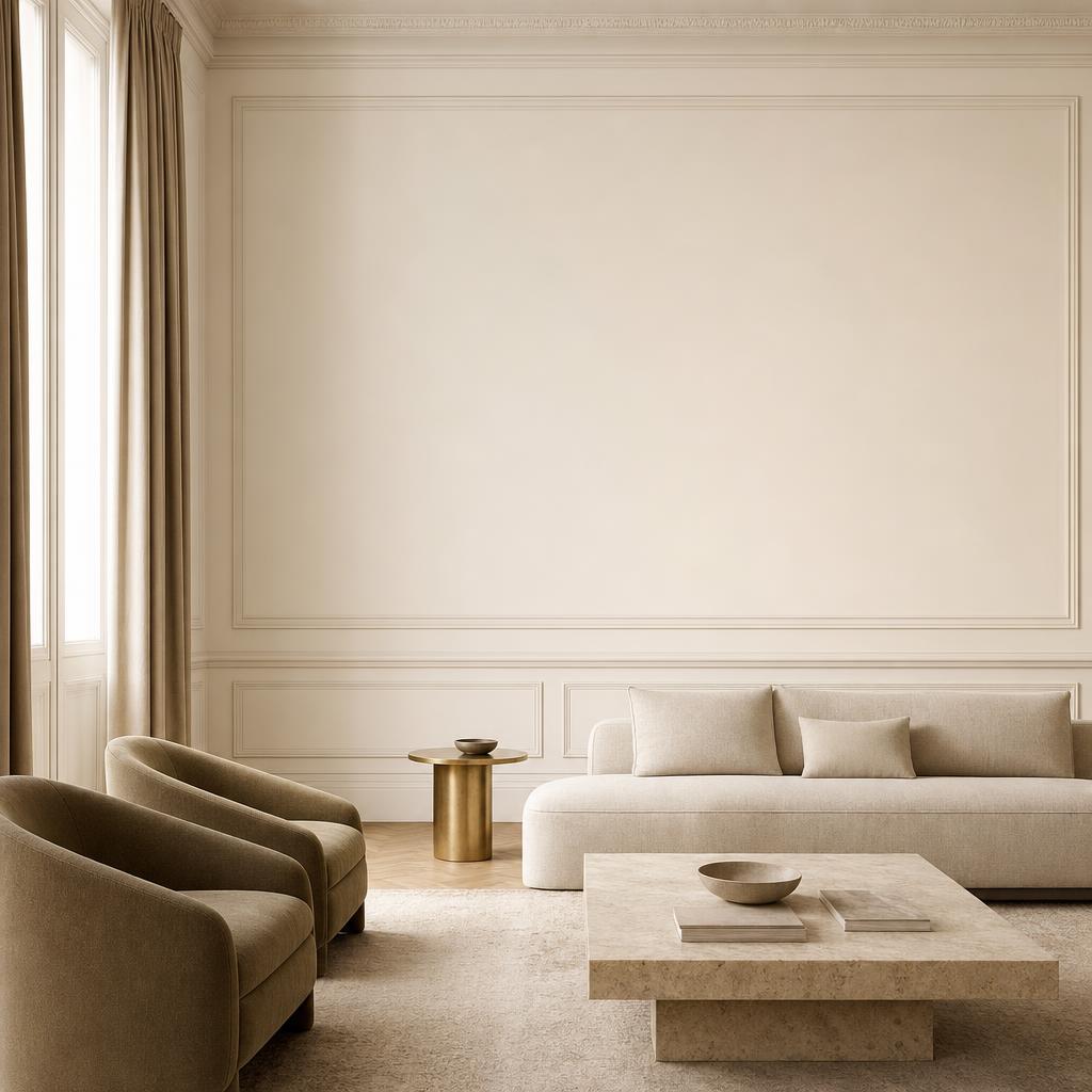 Intérieur élégant avec un mur vide — sans histoire